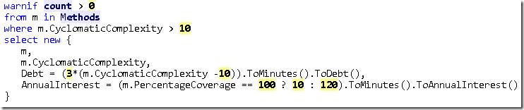 MethodsTooComplexRule MethodsTooComplexRule