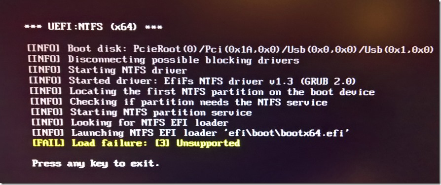 RufusFail RufusFail