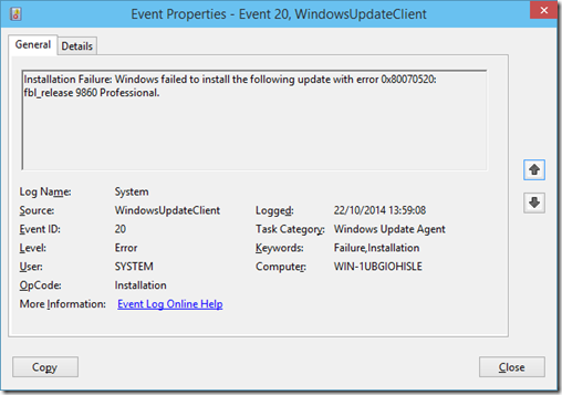 Win10 update 3 Win10 update 3