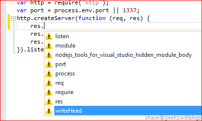 setting up node js in visual studio code