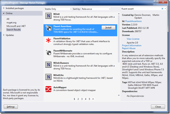 ManagePackages ManagePackages